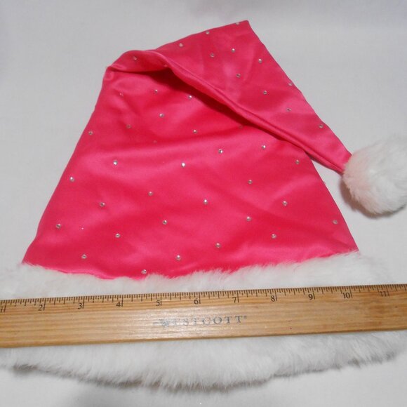 CUTE PINK VICTORIA'S SECRET SANTA HAT RHINESTONES ACCENTS LONG 23" π
NEW - Picture 5 of 9